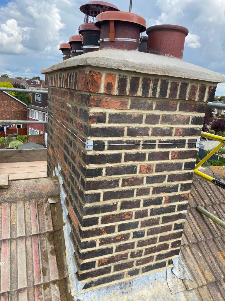 Chimney Guard fitter