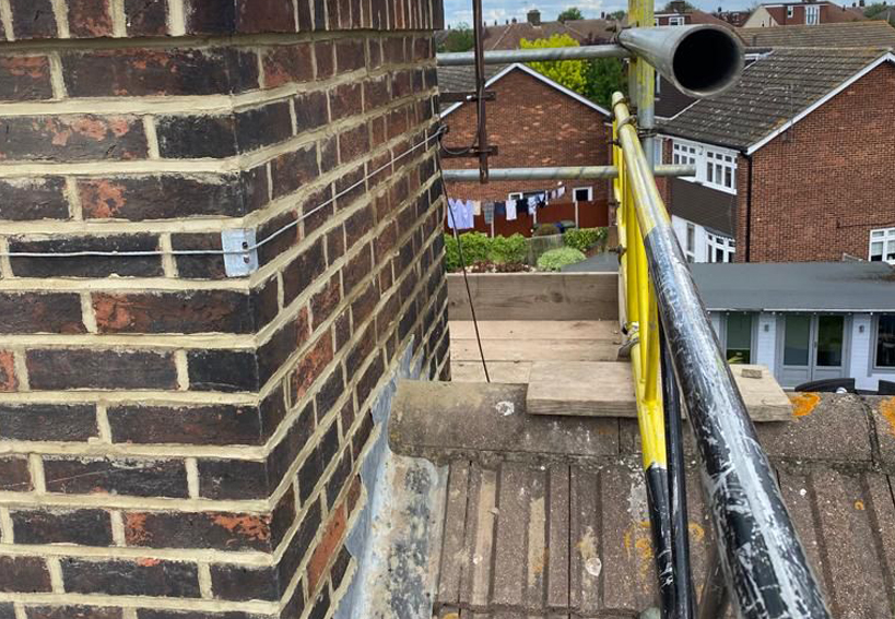 Chimney repointing costs in Folkestone 